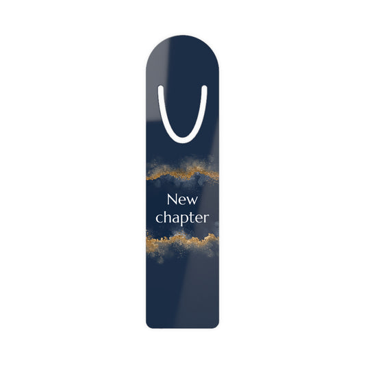 New Chapter - Steel Bookmark