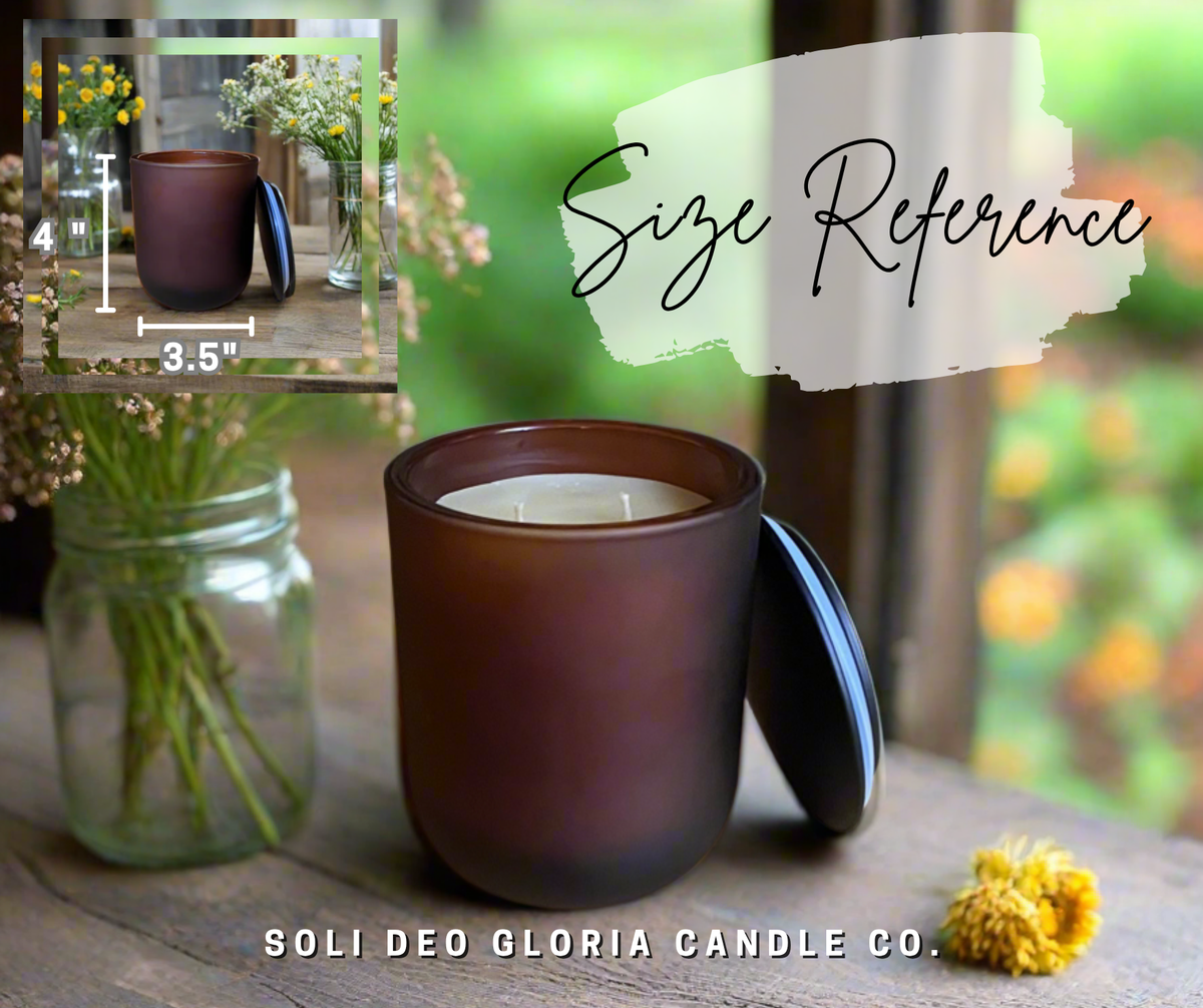 Pumpkin Pie Beeswax Candle | Cozy Fall Bakery Scent
